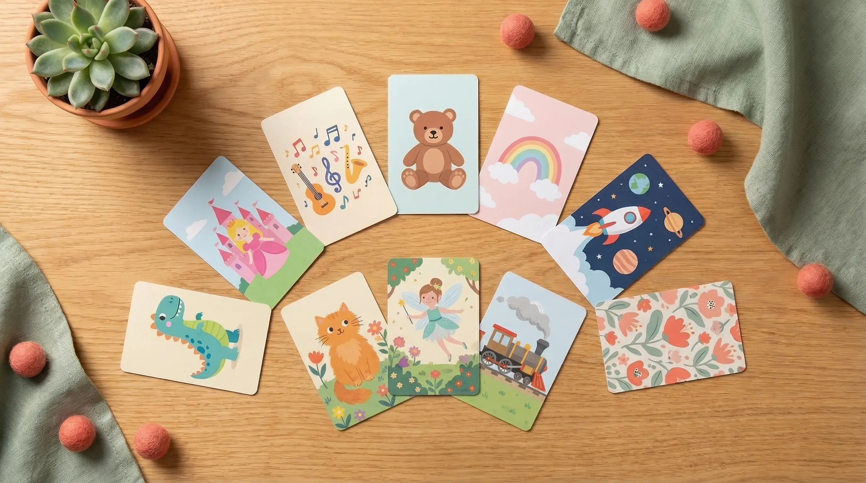 Yoto MYO cards with custom labels